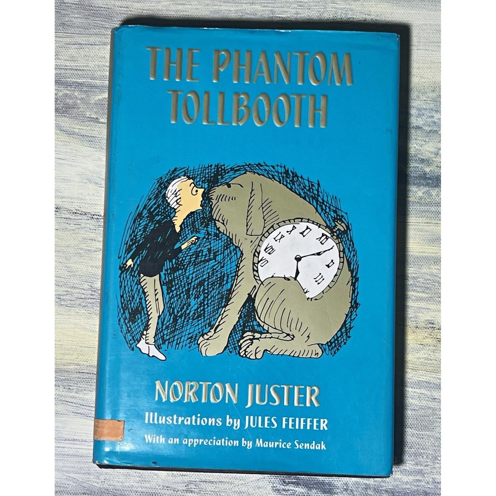 The Phantom Tollbooth Norton Juster Hardcover 1996 Jules Feiffer Maurice Sendak